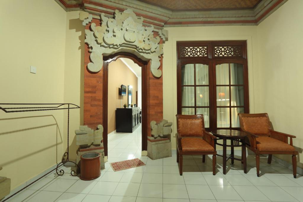 Posezení v ubytování La Walon Hotel