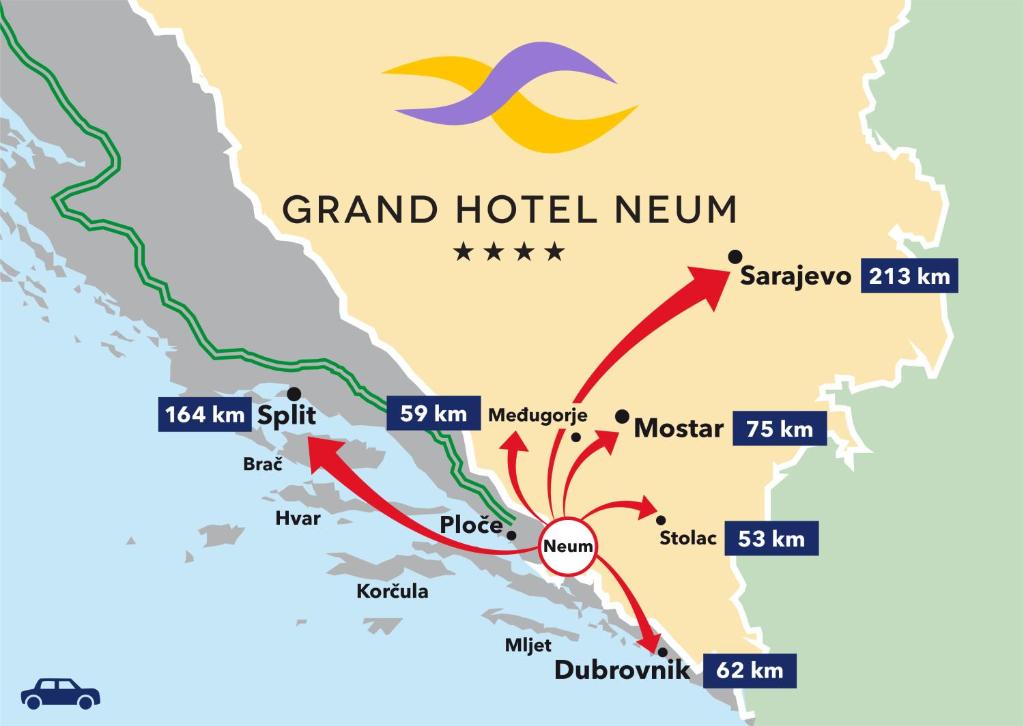 Fotografija u galeriji objekta Grand Hotel Neum Wellness & Spa u Neumu