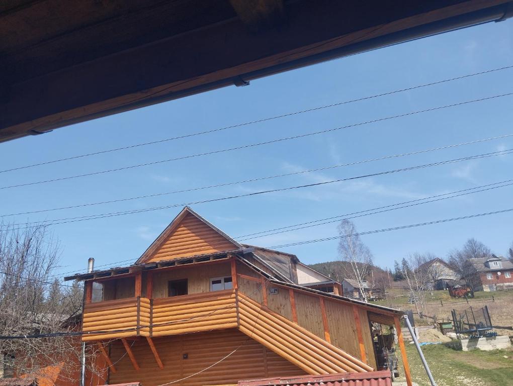 a house that is being constructed at Микуличин на долоні 2 in Mykulychyn