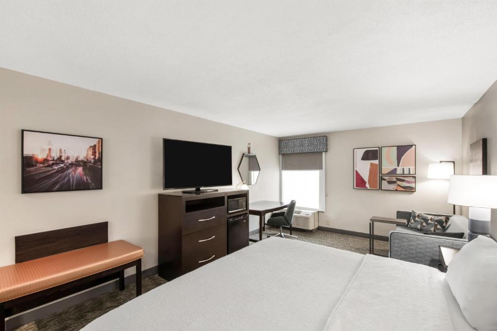 Hampton Inn Milledgeville - Suite Estúdio King Com Sofá-Cama - Não Fumador