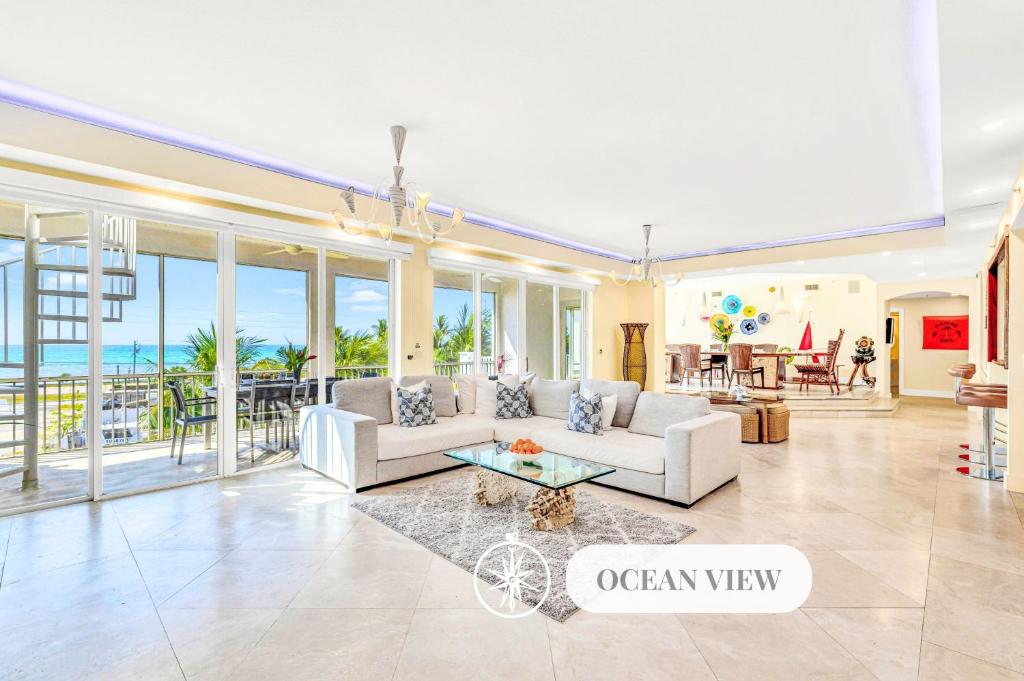 Ocean View Duplex Penthouse Retreat amenities: tennis court heated Pool ...