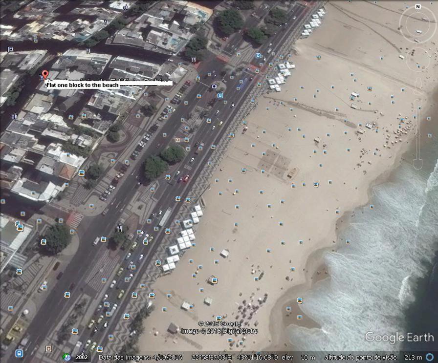 Comfortable flat one block to Copacabana beach