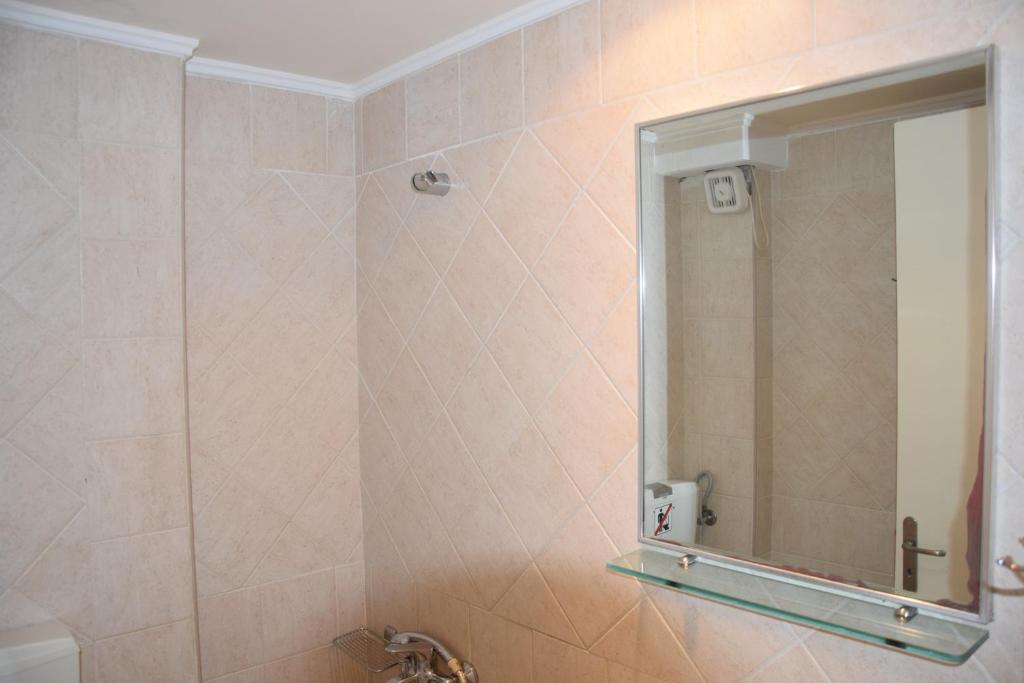 Koupelna v ubytování Vagelis Apartments Malia