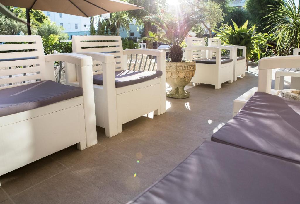 Balkón nebo terasa v ubytování Hotel Corallo Garnì