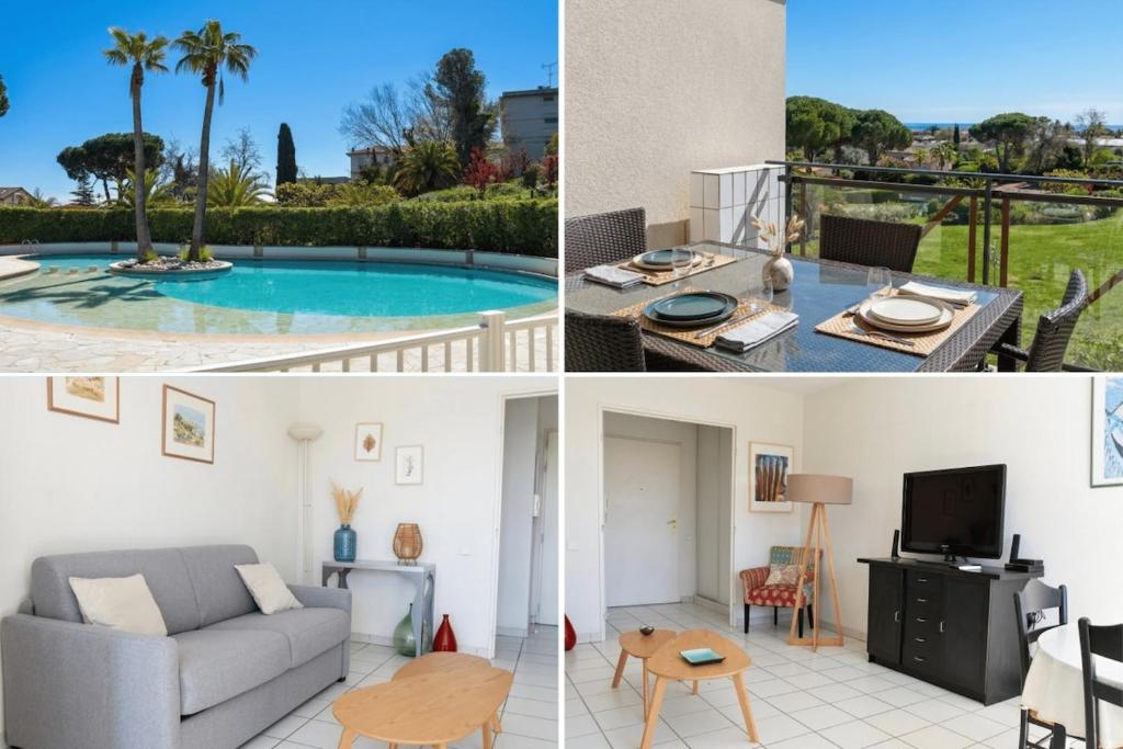 Charmant appartement piscine, tennis, parking