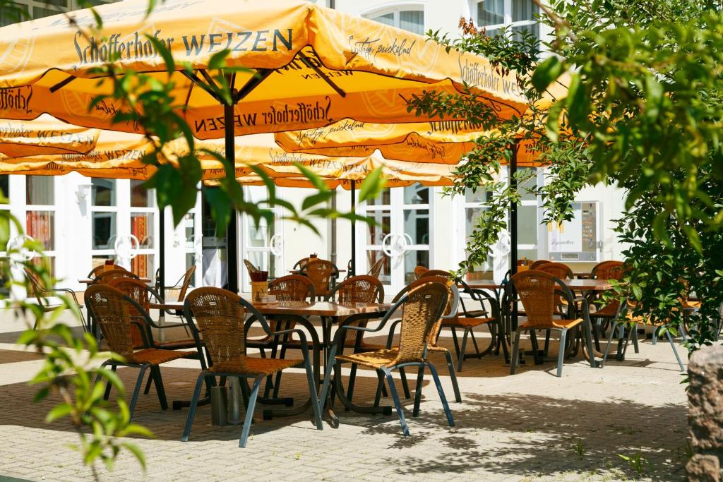 Restavracija oz. druge možnosti za prehrano v nastanitvi Hotel Goldener Fasan