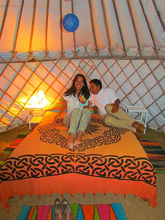 Gostje med bivanjem v nastanitvi La Pacha Eco-Finca Glamping