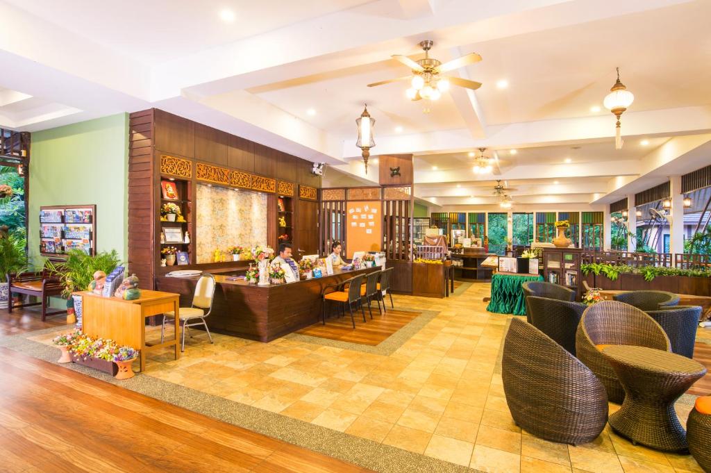 Posezení v ubytování Poonsiri Resort Aonang-SHA Extra Plus