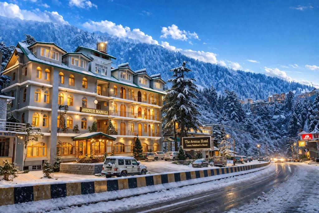 Manali mountain landscape