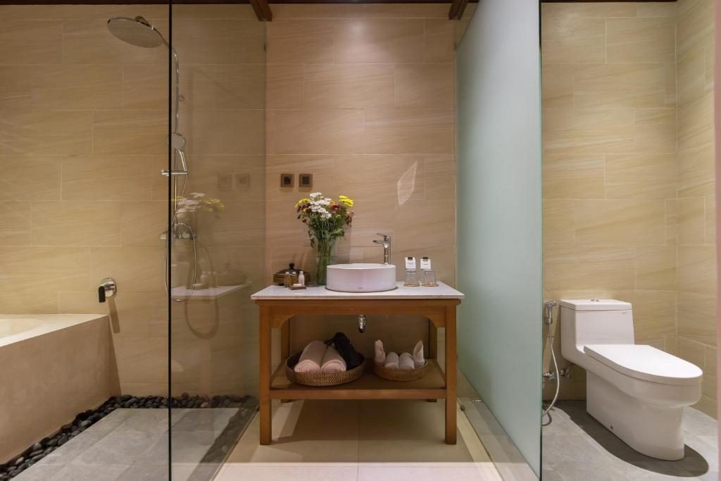 Koupelna v ubytování Ulun Ubud Resort - CHSE Certified