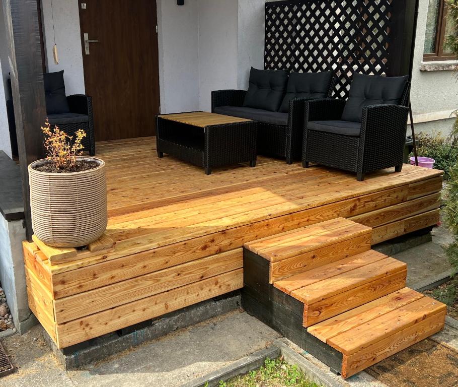 Apartament Hajstra z ogrodem - Casa De Un Dormitorio
