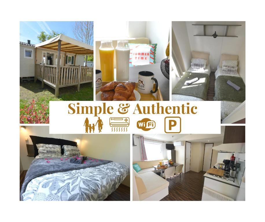 Entre plage et Landes Mobil home à Capbreton, 4 to 6px Internet haut débit C'LA VIEconciergerie