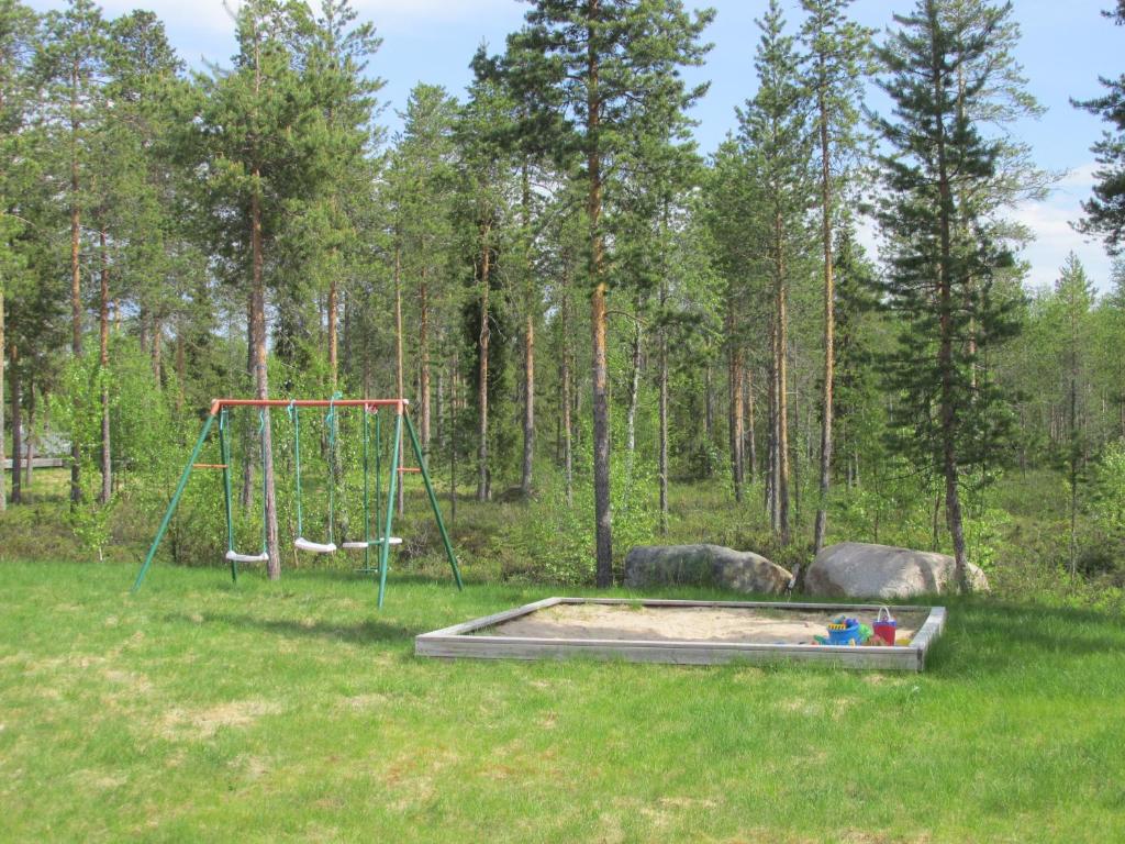 Herní místnost nebo prostor pro děti v ubytování Scandinavian Dream Cottages Vikajarvi- Rovaniemi