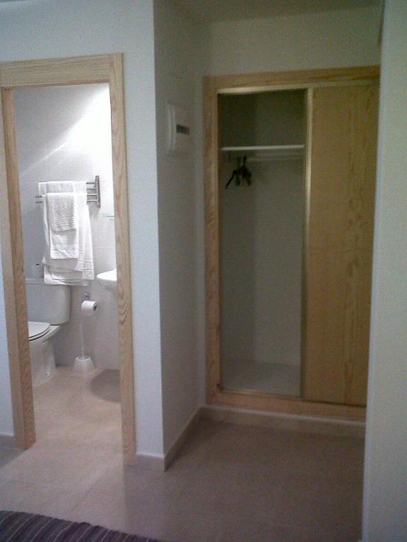 Koupelna v ubytování Hotel Felix