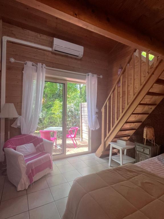 La Villa Herbert Maison d'hôtes à Andernos - Double Room With Terrace