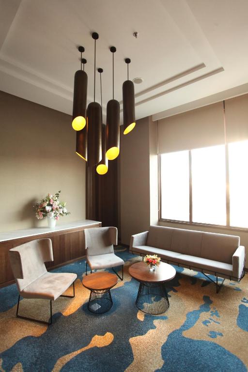 Posezení v ubytování Midtown Hotel Samarinda