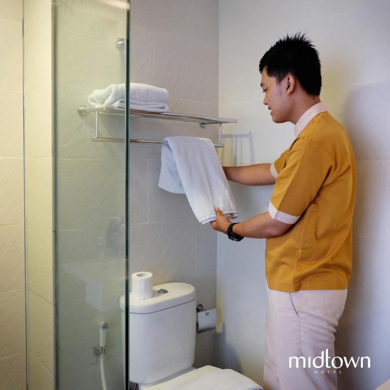Koupelna v ubytování Midtown Hotel Samarinda