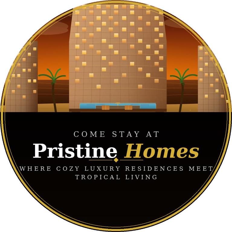 a picture of a building with the words come stay at pristine homes at Pristine Home - Cozy Luxury Residence in Mtwapa