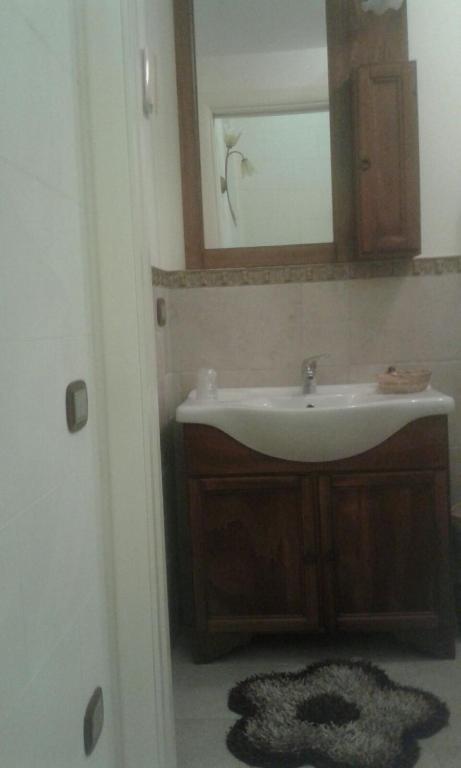 Koupelna v ubytování Portico dei Sassi
