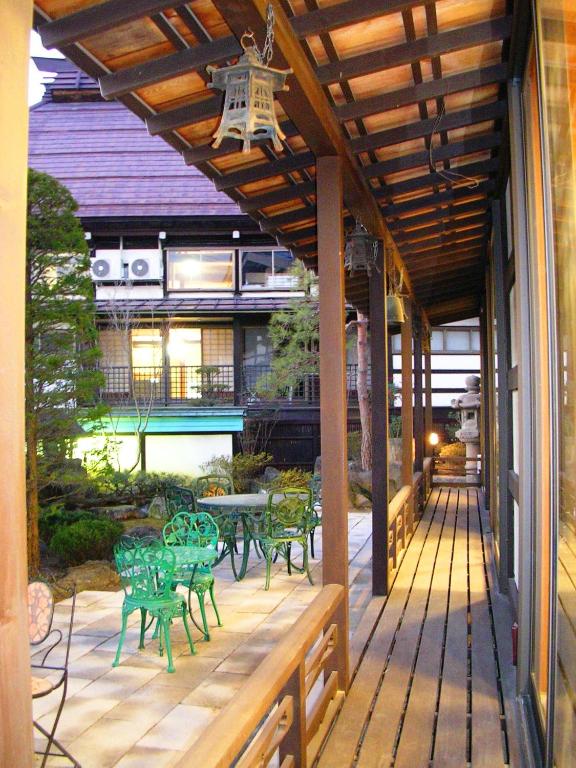 Budova, kde se ryokan nachází