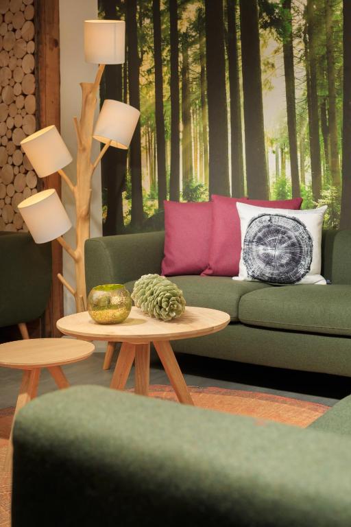 Posezení v ubytování Allgäu Art Hotel