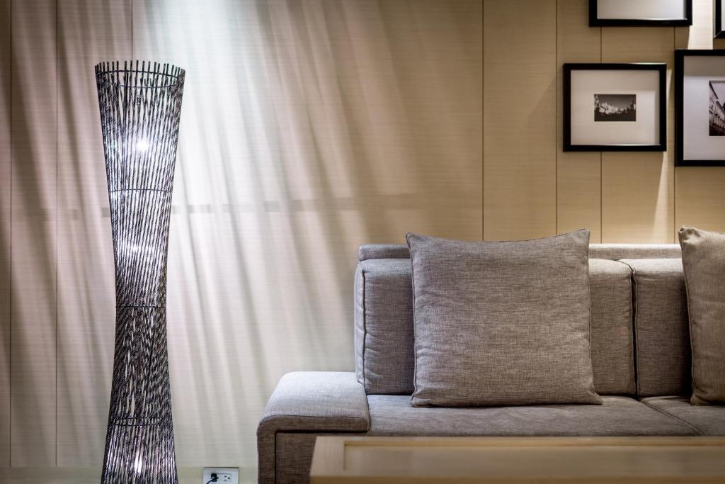 Posezení v ubytování Wemeet Hotel Taipei