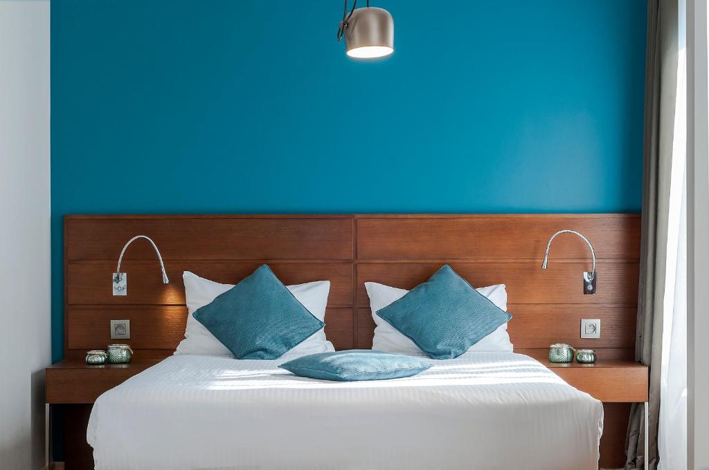 Postel nebo postele na pokoji v ubytování Aparthotel Residence Agenda