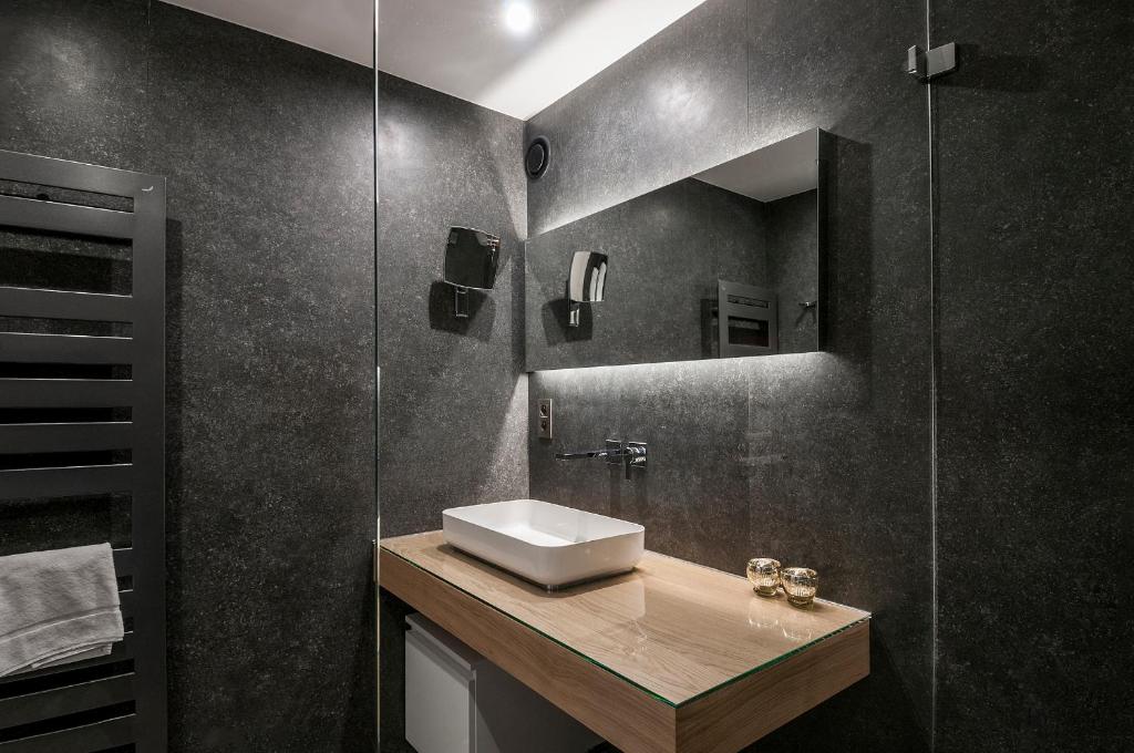 Koupelna v ubytování Aparthotel Residence Agenda