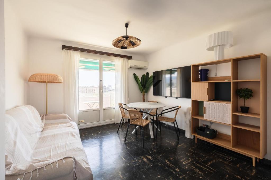 Appartement climatisé proche stade Vélodrome avec balcon