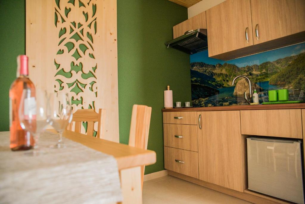 Willa Góralskie Klimaty - Quadruple Room With Mountain View