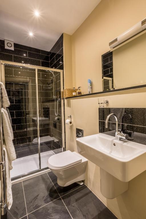 Koupelna v ubytování Jerichos Boutique Accommodation