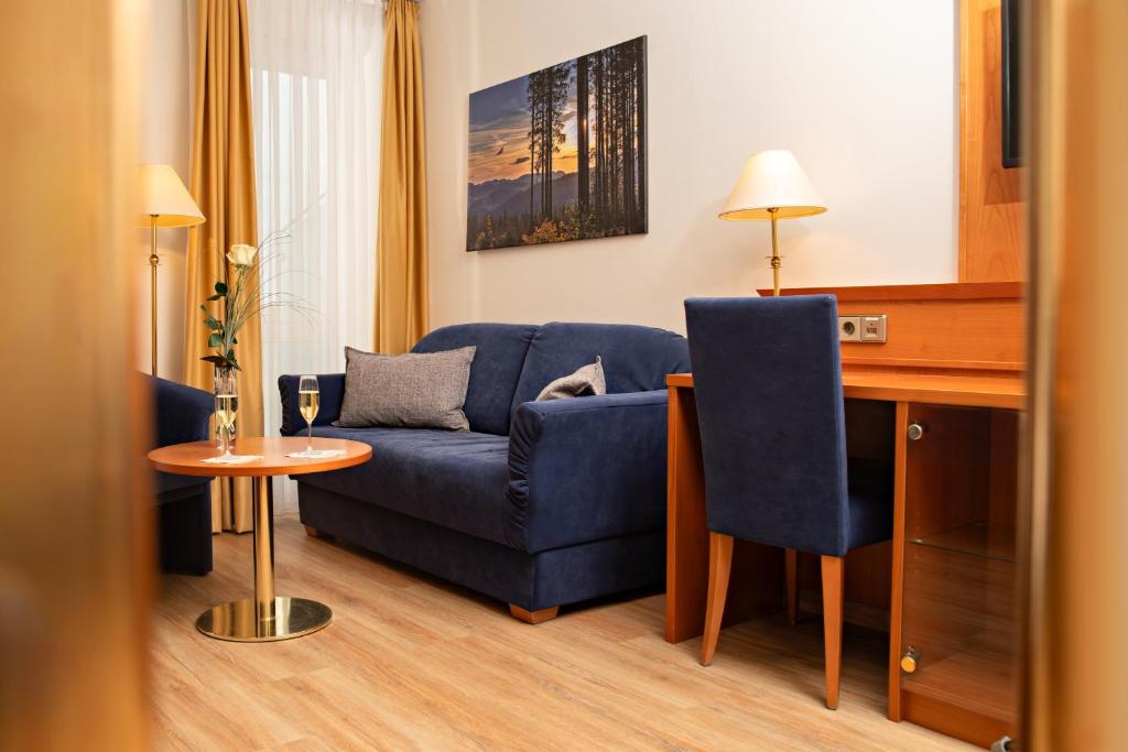 Möhringers Schwarzwald Hotel - Tweepersoonskamer Met Uitzicht Op De Tuin