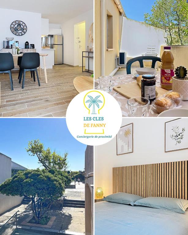 Le Cocon des Falaises 1ch, clim, wifi, terrasse
