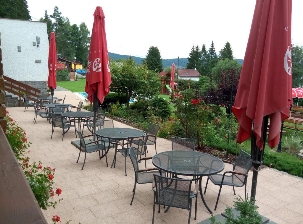 Zahrada ubytování Lesní pension