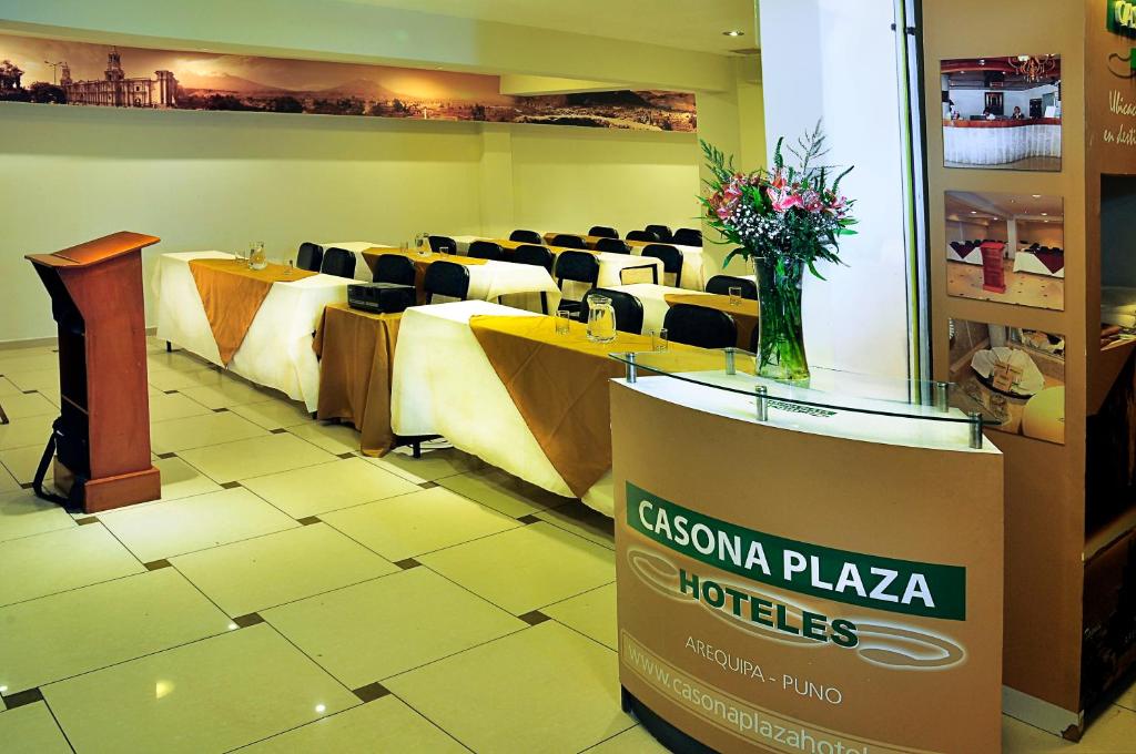 Certifikát, hodnocení, plakát nebo jiný dokument vystavený v ubytování Casona Plaza Hotel Arequipa