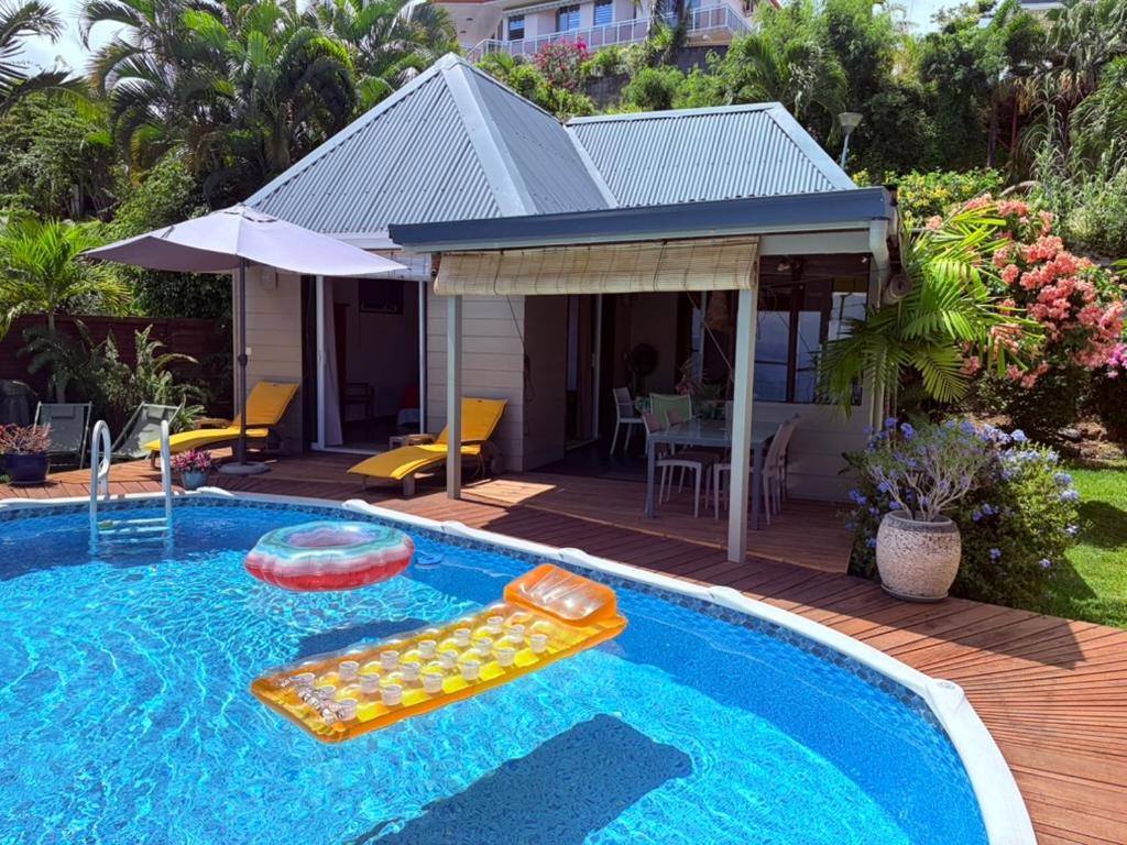 Cozy bungalow vue exceptionnelle sur l'océan - photo 8 - Tahiti, Polynésie