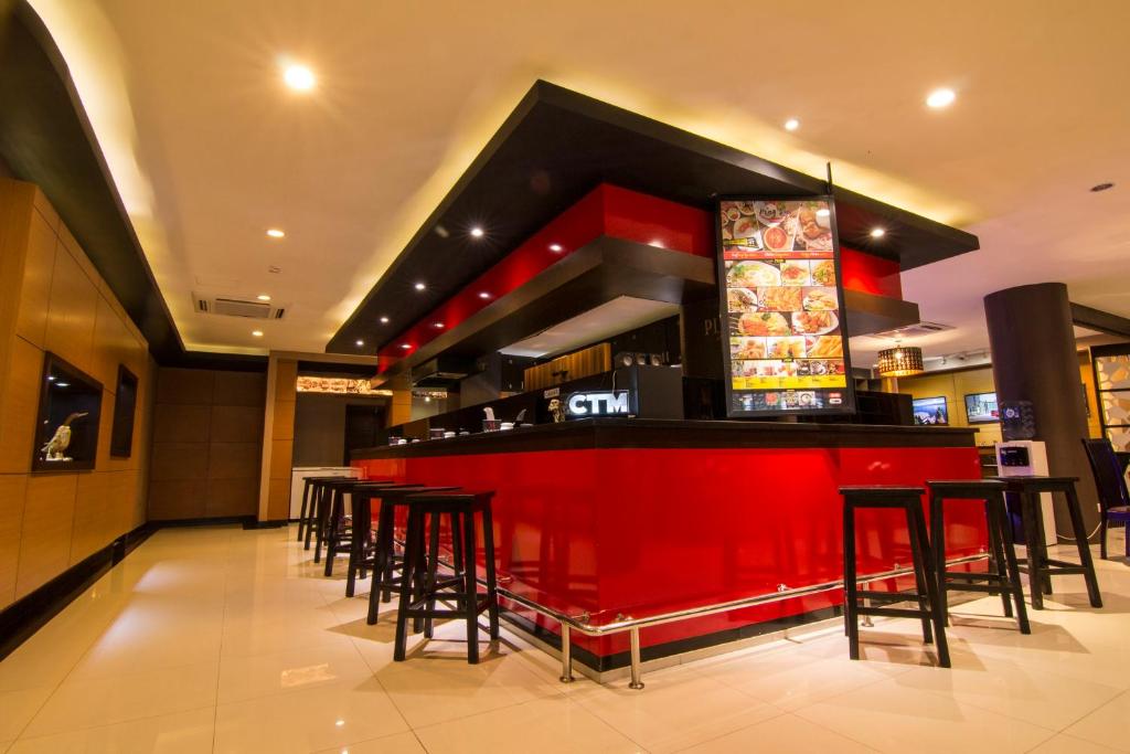Lounge nebo bar v ubytování Citi M Hotel Gambir