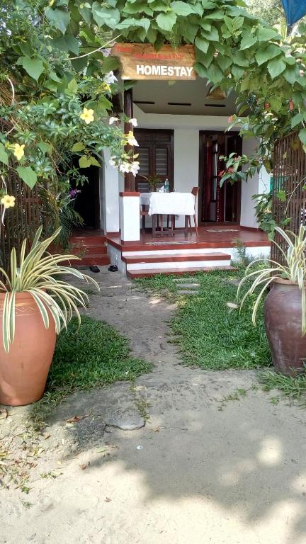Zahrada ubytování Marari Umapathi Beach Villa