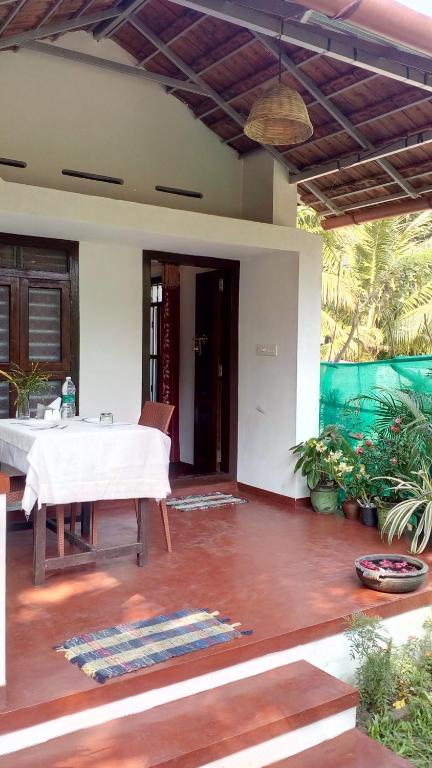 Zahrada ubytování Marari Umapathi Beach Villa