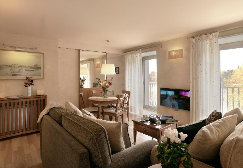 Posezení v ubytování Apartaments Boutique la Torreta del Llac