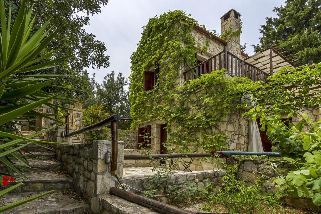 Zahrada ubytování Manoli's House