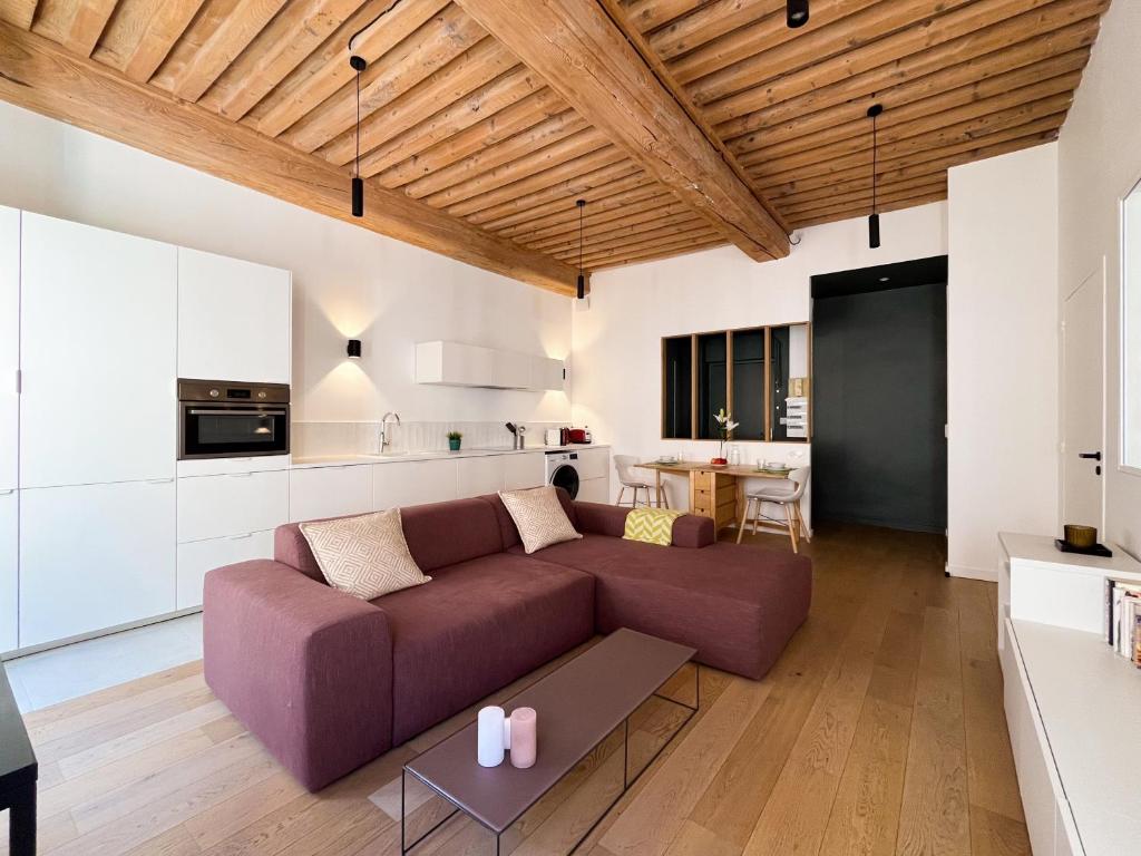 Bel appartement pentes de la Croix-Rousse