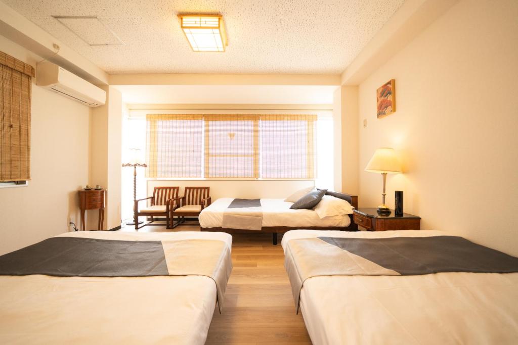120平方电梯日式公寓房二三层整租南海線關西機場直达地铁2分钟至日本橋黒門市場道顿堀心斋桥