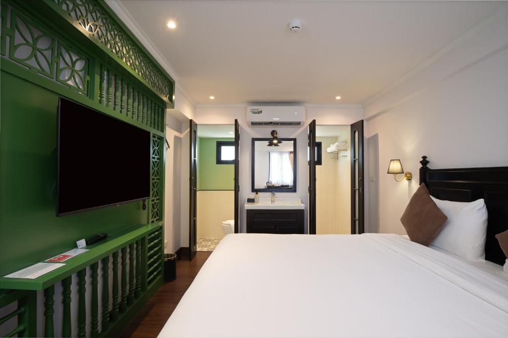 Bangluang Boutique Hotel nearby Wat Arun - Deluxe Kamer Met Kingsize Bed