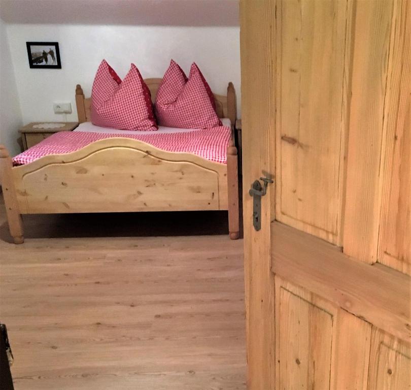 Postel nebo postele na pokoji v ubytování Untersteinhof