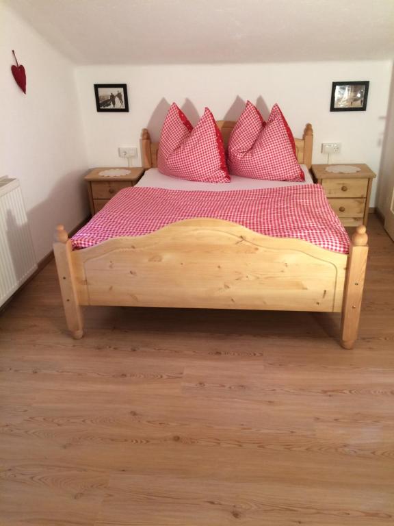 Postel nebo postele na pokoji v ubytování Untersteinhof