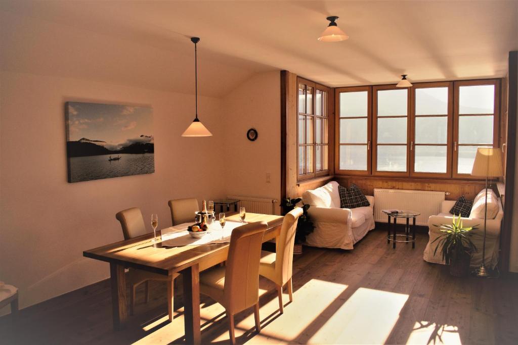 Posezení v ubytování Villa Frischmuth am See