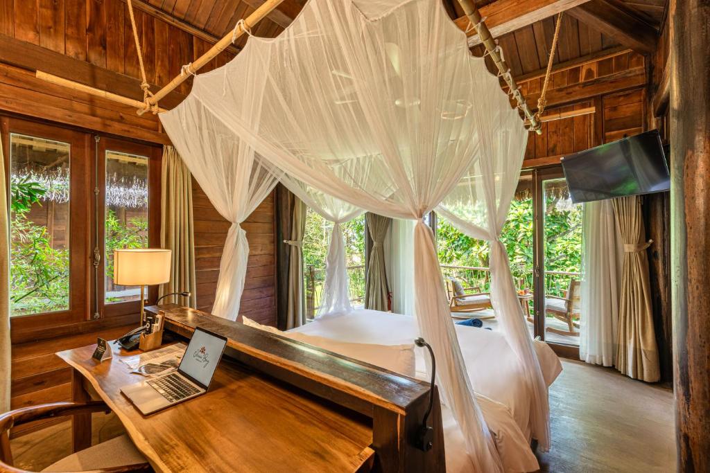 Bungalow Premium Jungle Có Giường Cỡ King