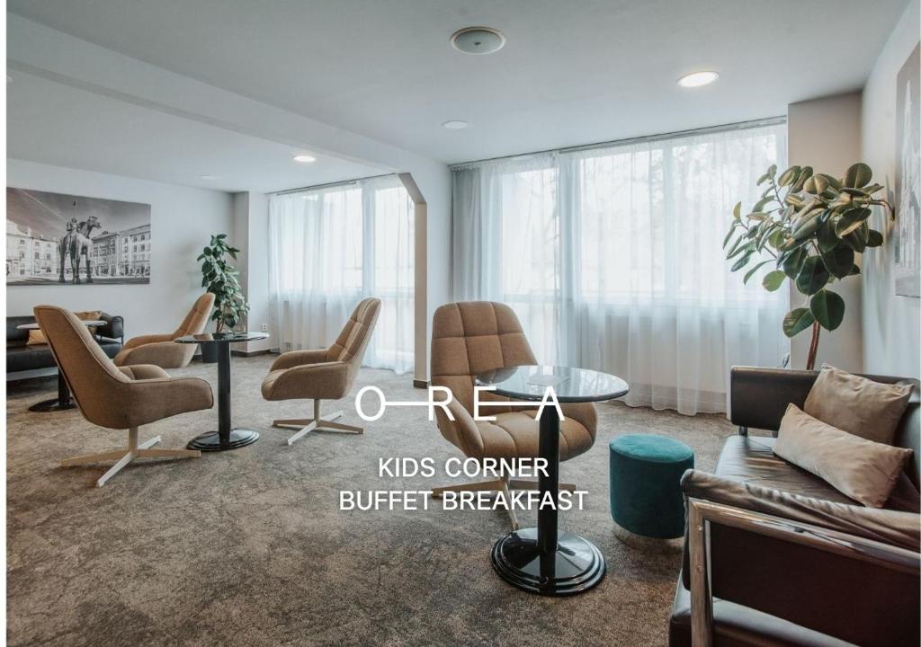 Ruang duduk di OREA Hotel Voro Brno