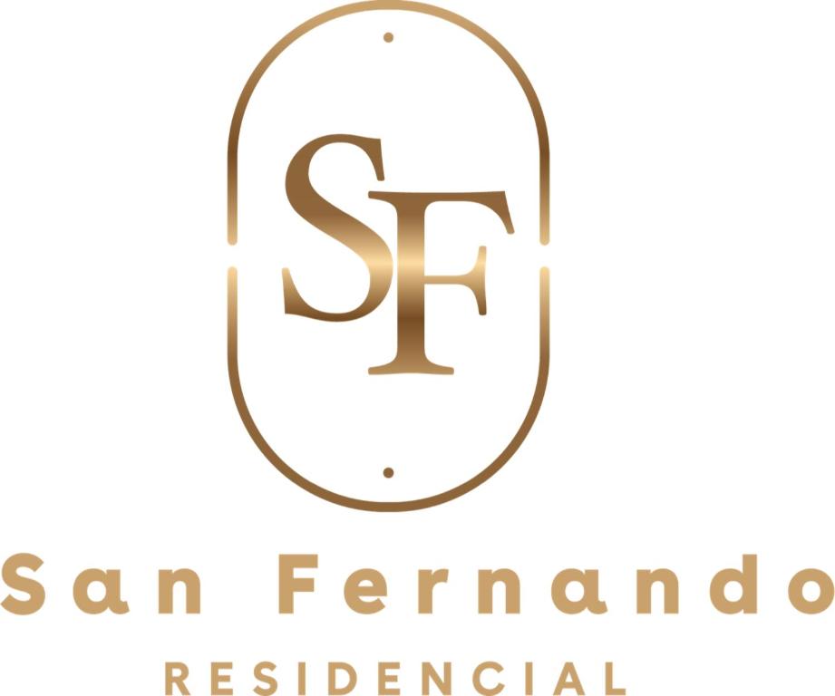 a logo for the sf international residential appraisal agency at Residencial San Fernando in Ponte da Barca